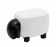 Suport pentru accesorii de birou Sheepshape White and Black foto