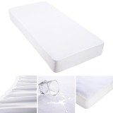 Cearceaf Impermeabil 160x200 cm Bumbac Protectie Saltea Antiacarieni Antibacterian Respirabil Lavabil