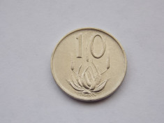 10 CENTS 1971 AFRICA DE SUD foto