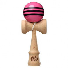 Kendama KAIZEN TRIPLE STRIPE - PINK WITH BLACK TRIPLE STRIPE foto