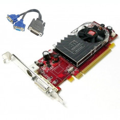 Placa Video RADEON HD 3450 256MB 64-BIT GDDR2 + ADAPTOR DMS-59 LA 2 X VGA foto