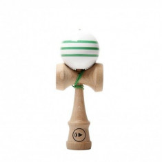 Kendama PRO 2K TRIPLE STRIPES WINTER SPRING (BILA ALBA CU DUNGI VERZI) foto