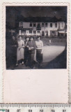 Bnk foto - Ploiesti - Vedere spre Restaurantul Mures - 1957, Alb-Negru, Romania de la 1950, Cladiri