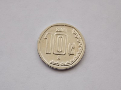 10 CENTAVOS 2000 MEXIC-UNC foto