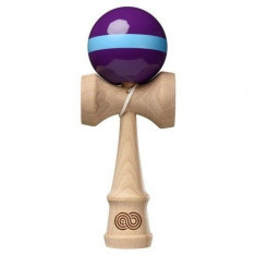 Kendama KAIZEN SINGLE STRIPE - PURPLE WITH LIGHT BLUE SINGLE STRIPE foto