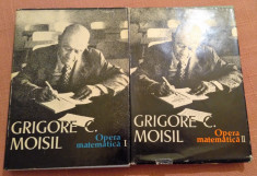 Opera matematica. Vol. I si II. Sub ingrijirea S. Marcus - Grigore C. Moisil foto