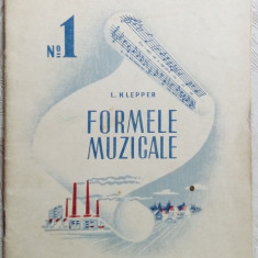 COLECTIA "MUZICA PENTRU TOTI", NR. 1/1948: LEON KLEPPER - FORMELE MUZICALE