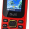 Telefon Mobil M-Life ML0586.1W, QCIF 1.8inch, VGA, 2G, Dual Sim (Rosu)