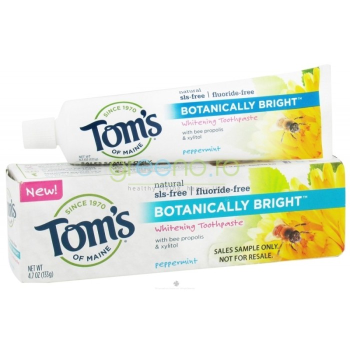 Pasta de Dinti fara Fluor – Tom’s Of Maine – Botanically Bright – 133gr Pasta de Dinti fara Fluor – Tom’s Of Maine – Botanically Bright – 133gr