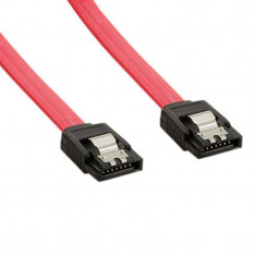 Cablu 4World 08531 tip SATA 3 304,8mm rosu foto