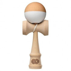 Kendama KAIZEN HALF SPLIT - GHOST SILK AND WHITE - SILK foto