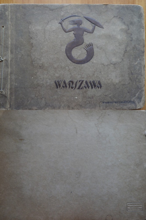 Album cu 20 ilustrate cu Varsovia inceputului de secol 20
