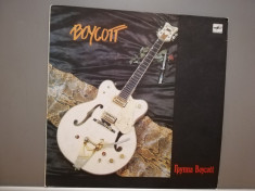 BOYCOTT - Album cu Trupa Rock Ruseasca (1987/MELODIA/URSS) - Vinil/Impecabil foto