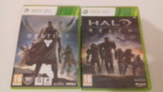 LOT 2 Jocuri Destiny + Halo Reach - XBOX 360 [Second hand] foto