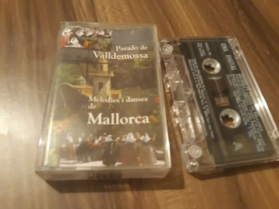 CASETA AUDIO PARADO DE VALLDEMOSSA-MELODIES I DANSES DE MALLORCA ORIGINALA foto