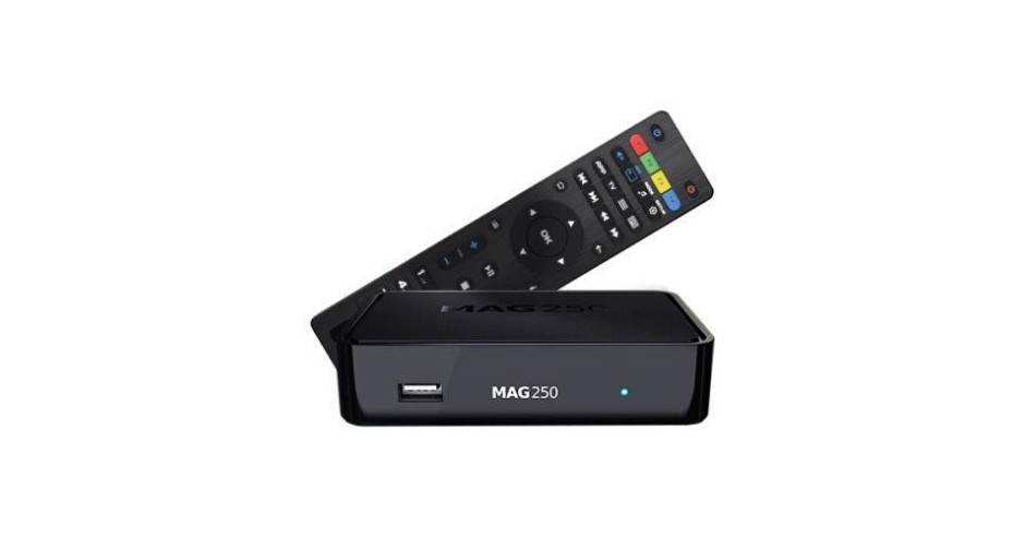 Receptor Digital Full HD MAG 250 IPTV Set Top Box - Internet Protocol ...