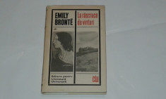 EMILY BRONTE - LA RASCRUCE DE VANTURI cartonata foto