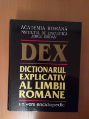 DEX Dictionar Explicativ al Limbii Romane stare perfecta! foto