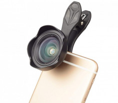 Lentile conversie Apexel APL-15mm ultra wide angle pentru smartphone foto