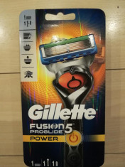 Ap. ras Gillette Fusion Proglide power Flex Ball cu 1 rez. si baterie foto