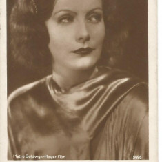 (A) carte postala-ACTORI- Greta Garbo
