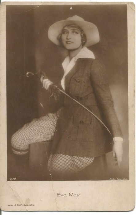 (A) carte postala-ACTORI- Eva May