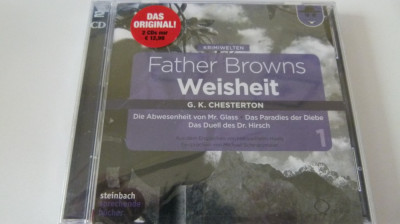 chesterton -father brown - 2 cd, 1421 foto