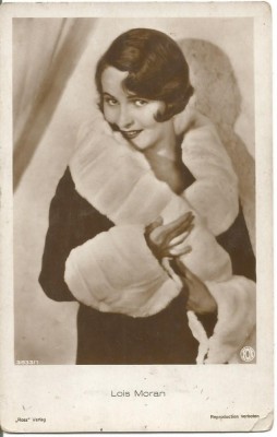 (B) carte postala-ACTORI-Lois Moran foto
