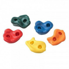 Pietre alpinism plastic, 5 bucati asortate