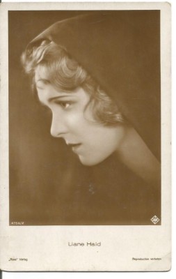 (B) carte postala-ACTORI- Liane Haid foto