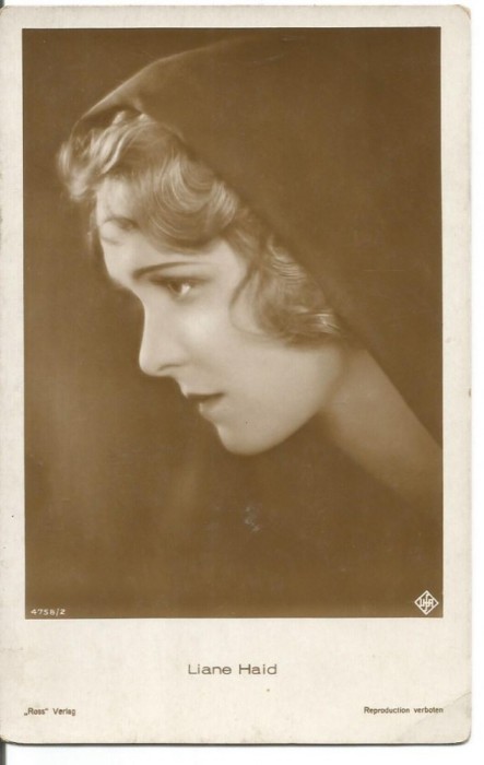 (B) carte postala-ACTORI- Liane Haid