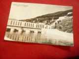 Ilustrata - Bicaz- Uzina Hidrocentralei VI Lenin de la Stejarul circulat 1964, Circulata, Fotografie