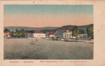 COVASNA - PIATA REGELE FERDINAND. foto