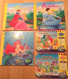 Lot 3 carticele in franceza, povesti copii, Walt Disney: Cendrillon, La Belle...