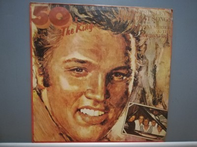 DANNY MIRROR/THE JORDANAIRES-50xTHE KING (ELVIS) - Vinil/stare Impecabil foto