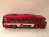 Jucarie veche chinezeasca tabla Autobus Coach MF 184, anii 70, 30x8x8cm