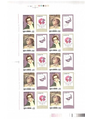 ROMANIA 1996 - EUROPA&amp;#039;96 - FEMEI CELEBRE - MNH - COALA 1- LP 1407 foto