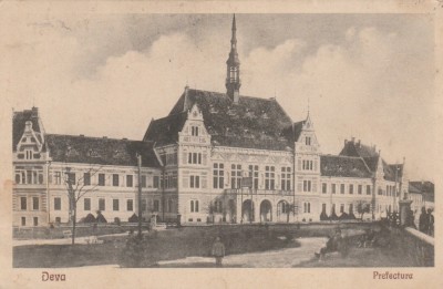 DEVA PREFECTURA ,CIRCULATA 1928. foto