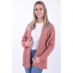 Cardigan Gros Fresh Made Astrid Roz Inchis foto