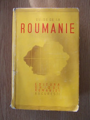 GUIDE DE LA ROUMANIE-GHIDUL ROMANIEI, 1939 contine reclame, harti+harta Ro Mari foto