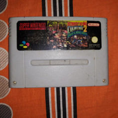 donkey kong country 2 pt snes/super nintendo foto