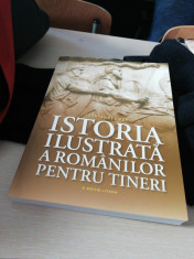 Istoria ilustrata a romanilor pentru tineri foto