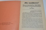Marsaluim! Generalul Ludendorff catre Adolf Hitler 9. 11. 23