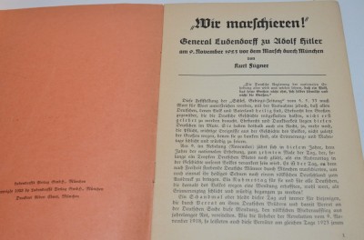 Marsaluim! Generalul Ludendorff catre Adolf Hitler 9. 11. 23 foto