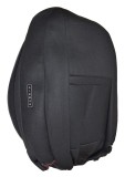 Husa auto ECO1 Negru + Negru ( 11piese ), Oem