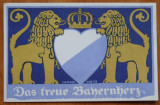 CP regalista germana , Das treue Bayernherz , Credinciosul bavarez , 1900, Necirculata, Printata