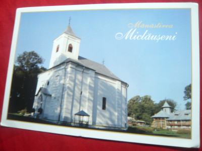 Ilustrata Manastirea Miclauseni judet Iasi foto