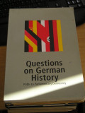 Myh 412s - Questions on german history - In limba engleza - ed 1998