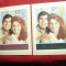2 Ilustrate -Reclama la Seria Filatelica - Nunta Printului Andrew 1986
