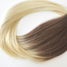 Extensii TAPE ON #6B/#613 - Balayage Blond foto